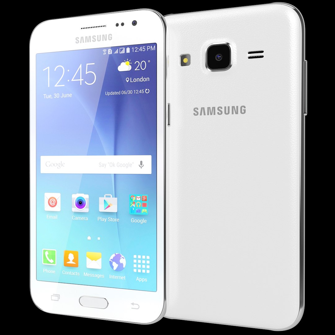 3ds max realistic samsung galaxy j2