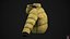 Yellow winter jacket