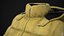 Yellow winter jacket