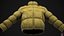 Yellow winter jacket