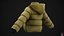 Yellow winter jacket