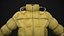 Yellow winter jacket