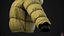 Yellow winter jacket