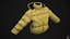 Yellow winter jacket