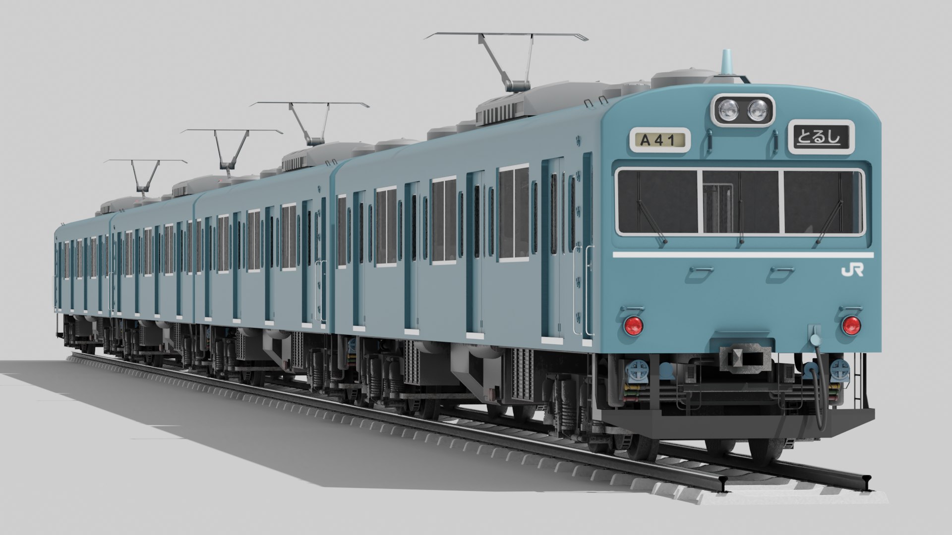 Japan Train Subway Jr Series Model - TurboSquid 1896854