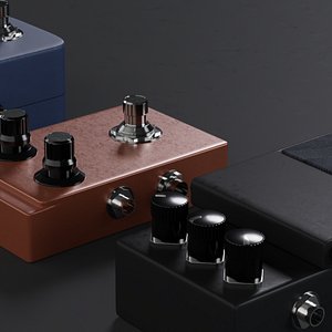 3D Guitar Effects Pedals model