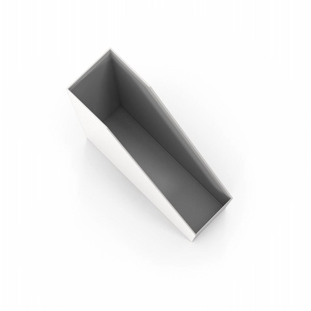 White File Folder Holder 3D TurboSquid 2148876