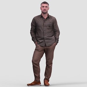 realistic human 3d max
