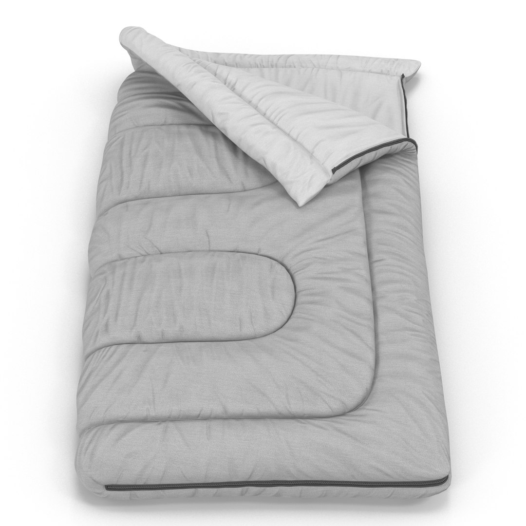 Warm Sleeping Bag 3D model preview
