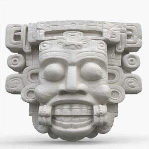 Mayan Sculpture 6 3D model