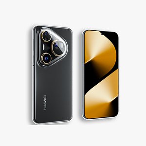 3D Huawei Pura 80 Blender 3D Model with Lighting Setup 3D model model