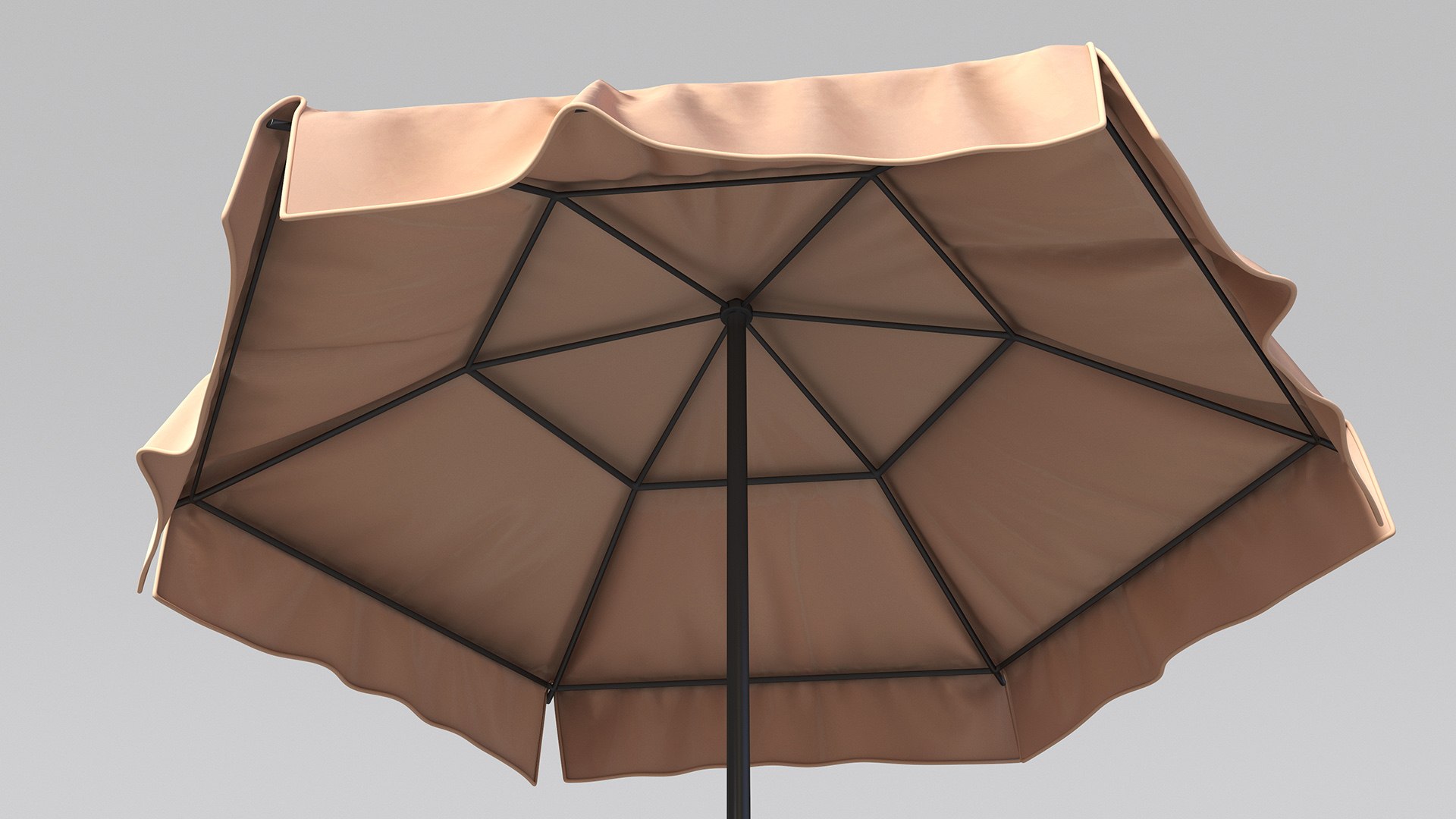 Beige Outdoor Umbrella 3D model https://p.turbosquid.com/ts-thumb/xk/tzYOpy/9E/beigeoutdoorumbrellamb3dmodel007/jpg/1696615642/1920x1080/fit_q87/60014d5d74eaf021ffbe830acddcce4b97b27632/beigeoutdoorumbrellamb3dmodel007.jpg