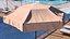 Beige Outdoor Umbrella