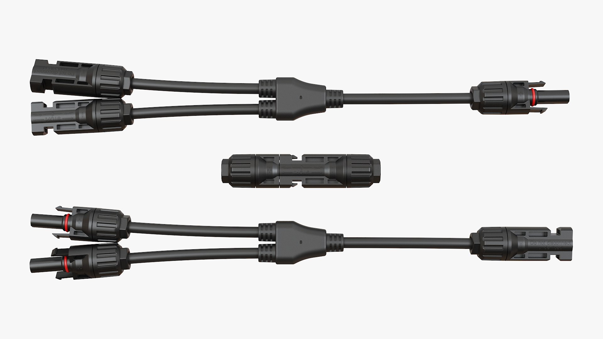 3D Solar Connectors 04 model - TurboSquid 2031948