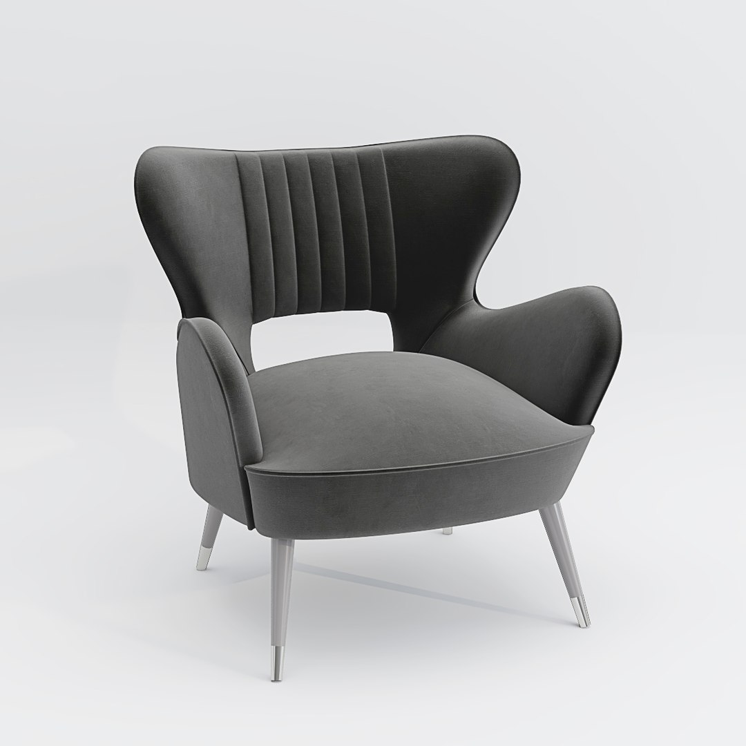 3D Babe Armchair Munna - TurboSquid 1307449