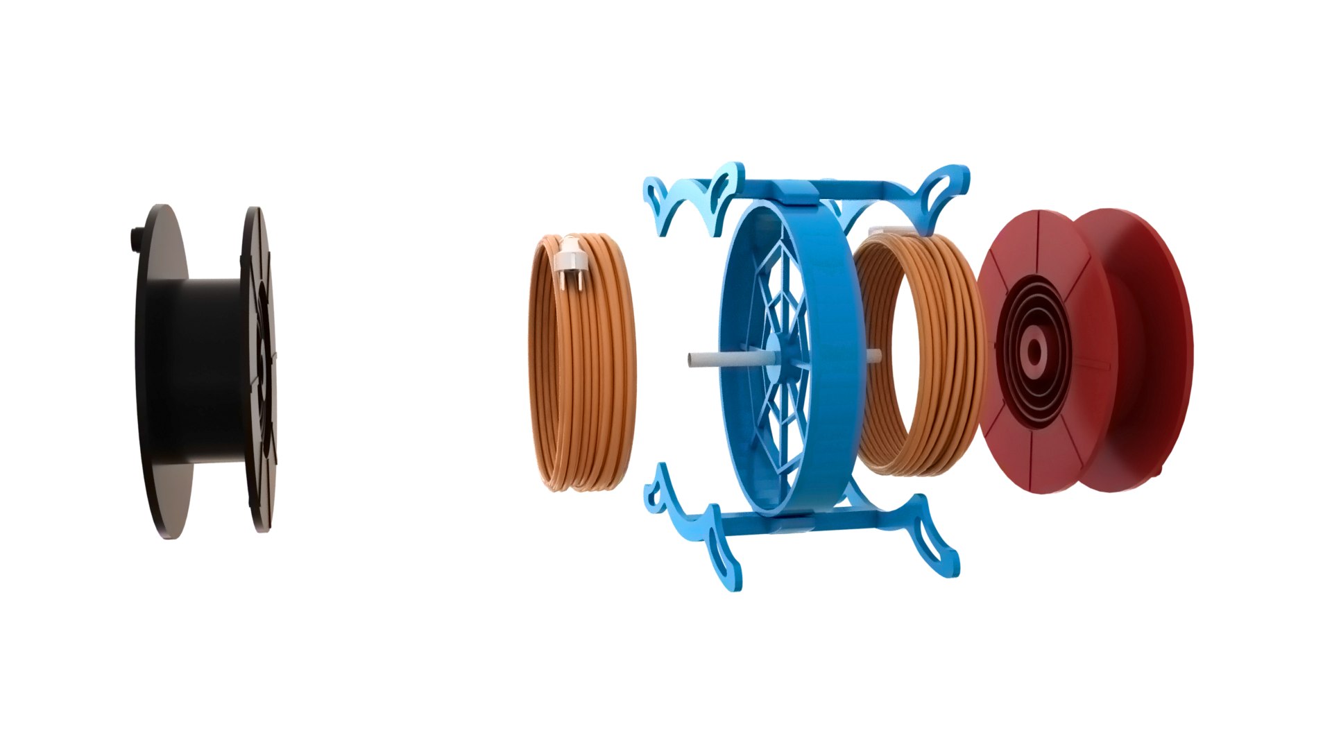 3D 3D Extension Cord Model TurboSquid 1970279