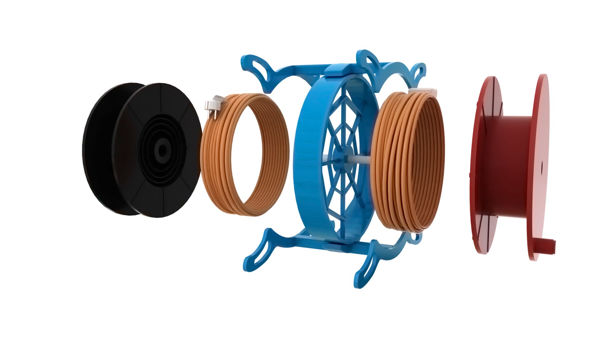 3D 3D Extension Cord Model TurboSquid 1970279