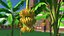 banana trees 3D