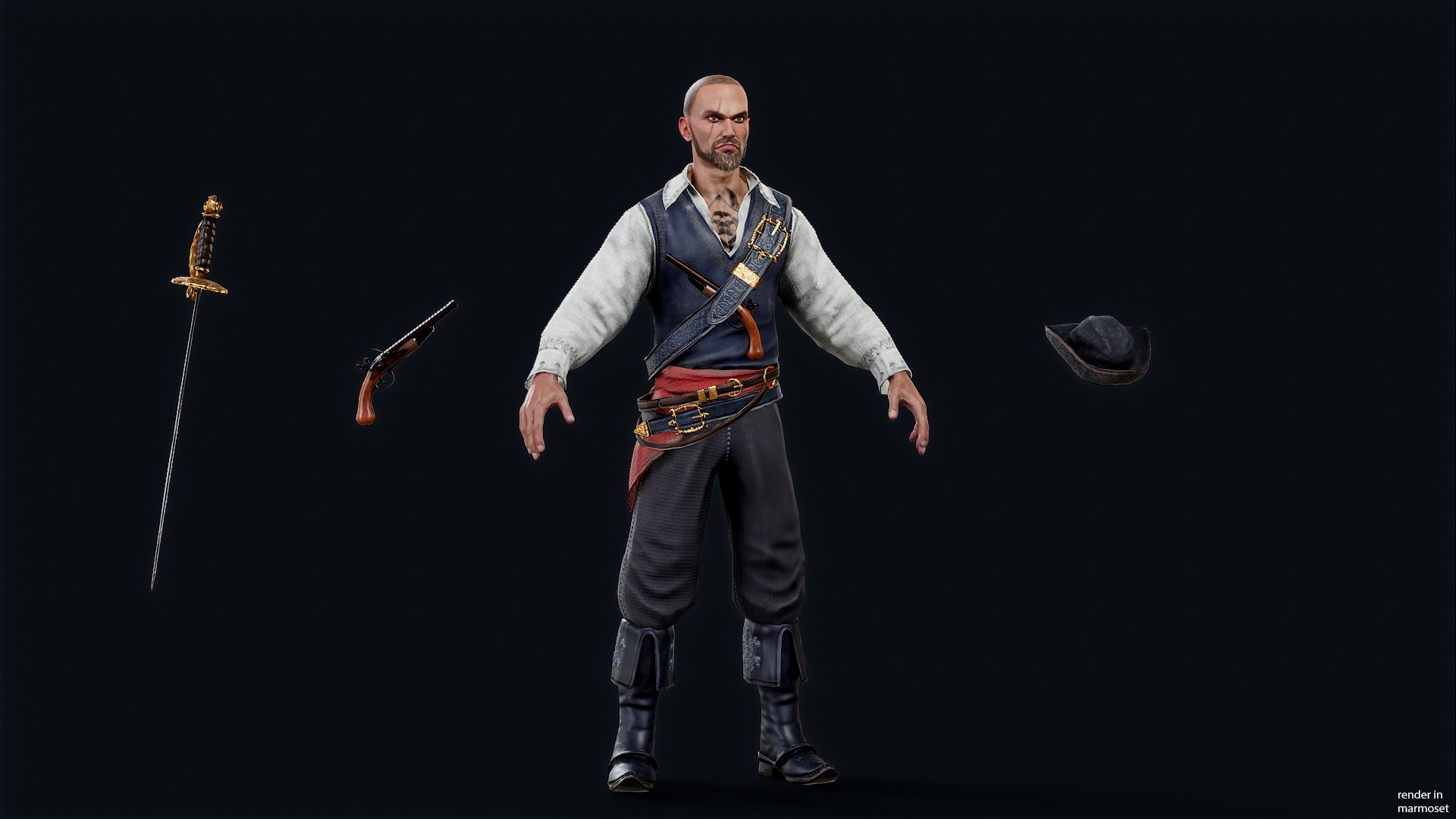 PIRATE R12 3D model https://p.turbosquid.com/ts-thumb/xl/0bEdJD/pu/5/jpg/1735825717/1920x1080/fit_q87/65a8f14aad32454d31f25549e2f1084dcc1f9594/5.jpg