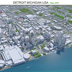 Detroit City in Michigan