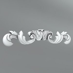 3D element center model