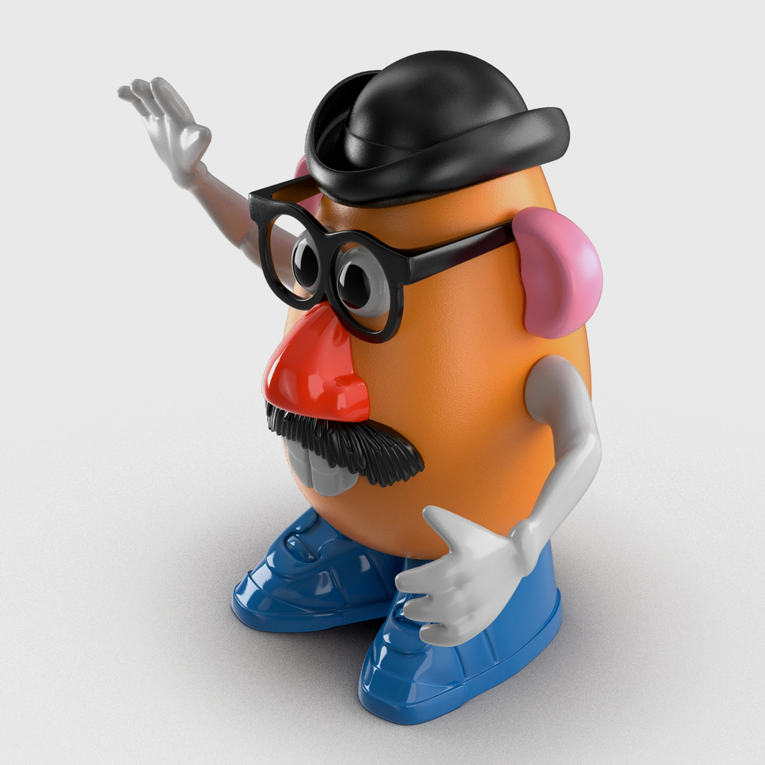 Mr potato with glasses on sale