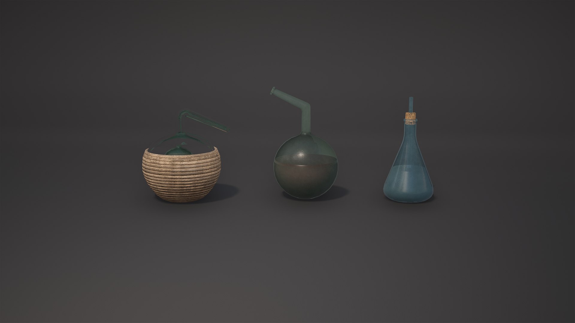 3D flask model - TurboSquid 1683506