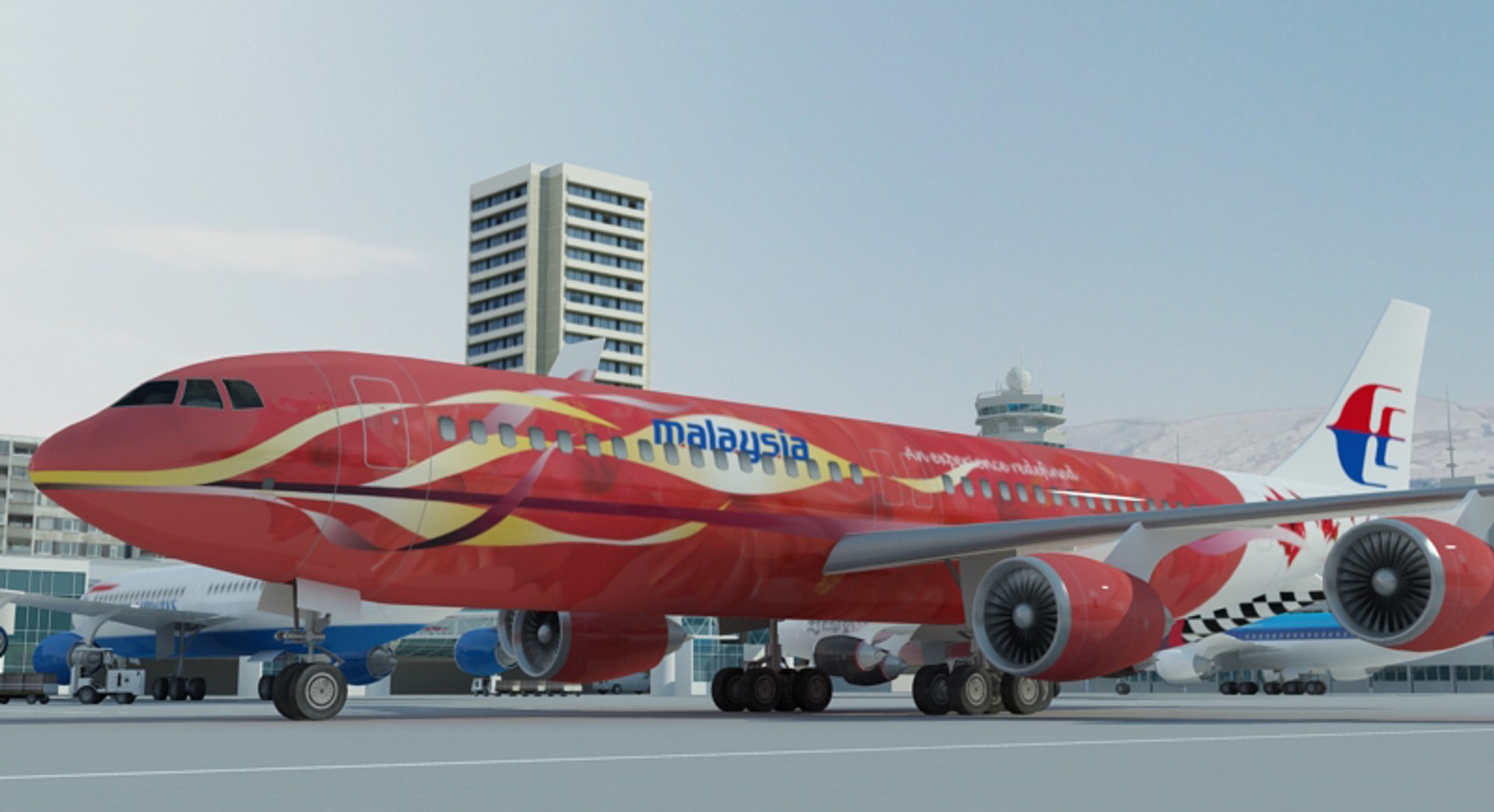 max 2 airports