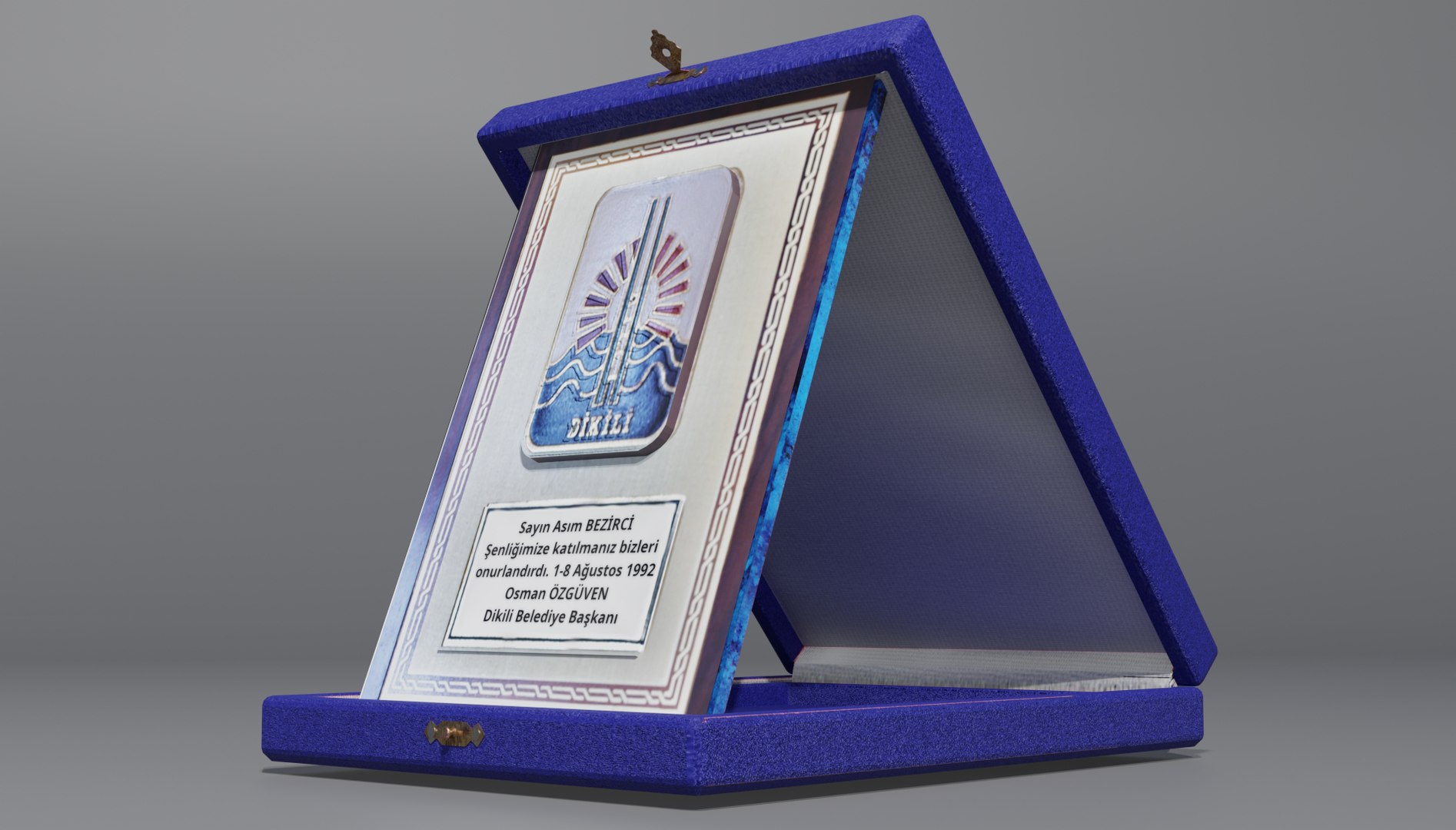 3D Model Award Plaque - TurboSquid 2317349