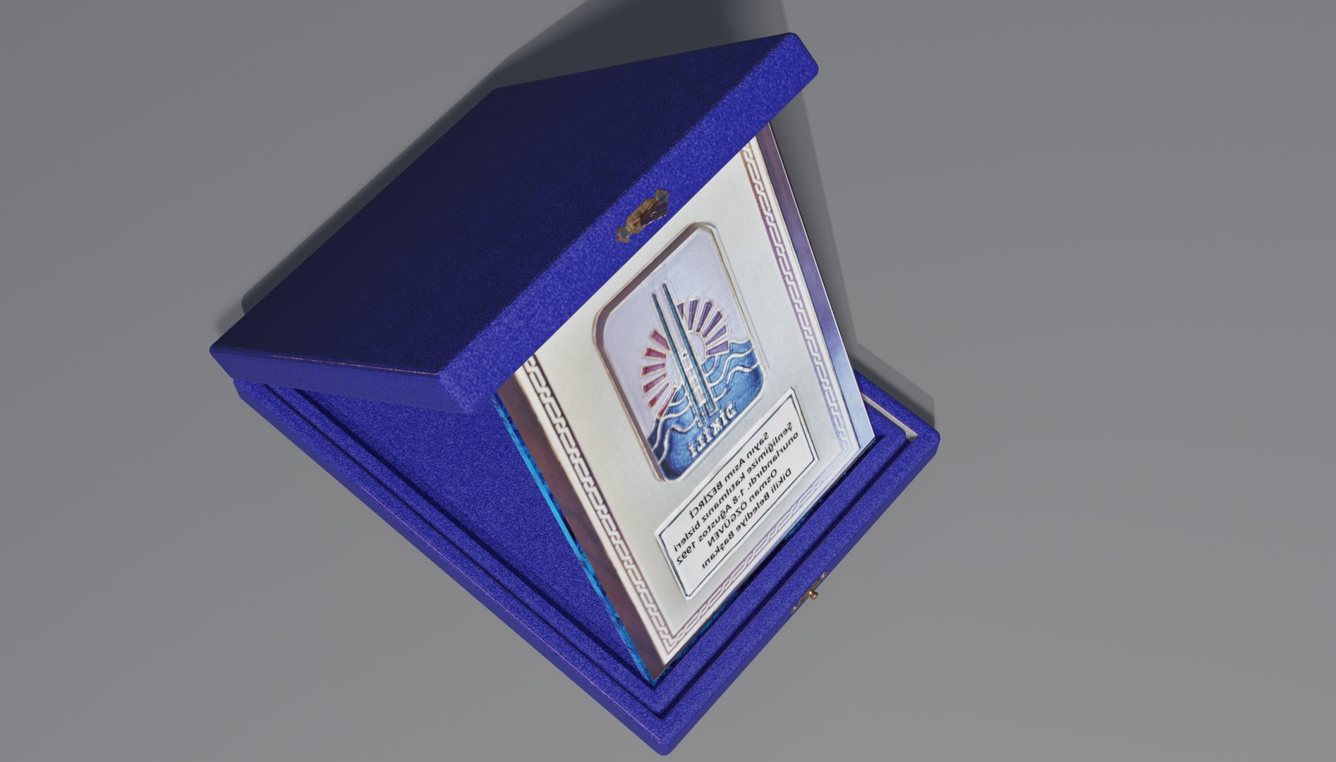 3D Model Award Plaque - TurboSquid 2317349
