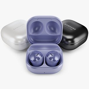 3D samsung galaxy buds pro model