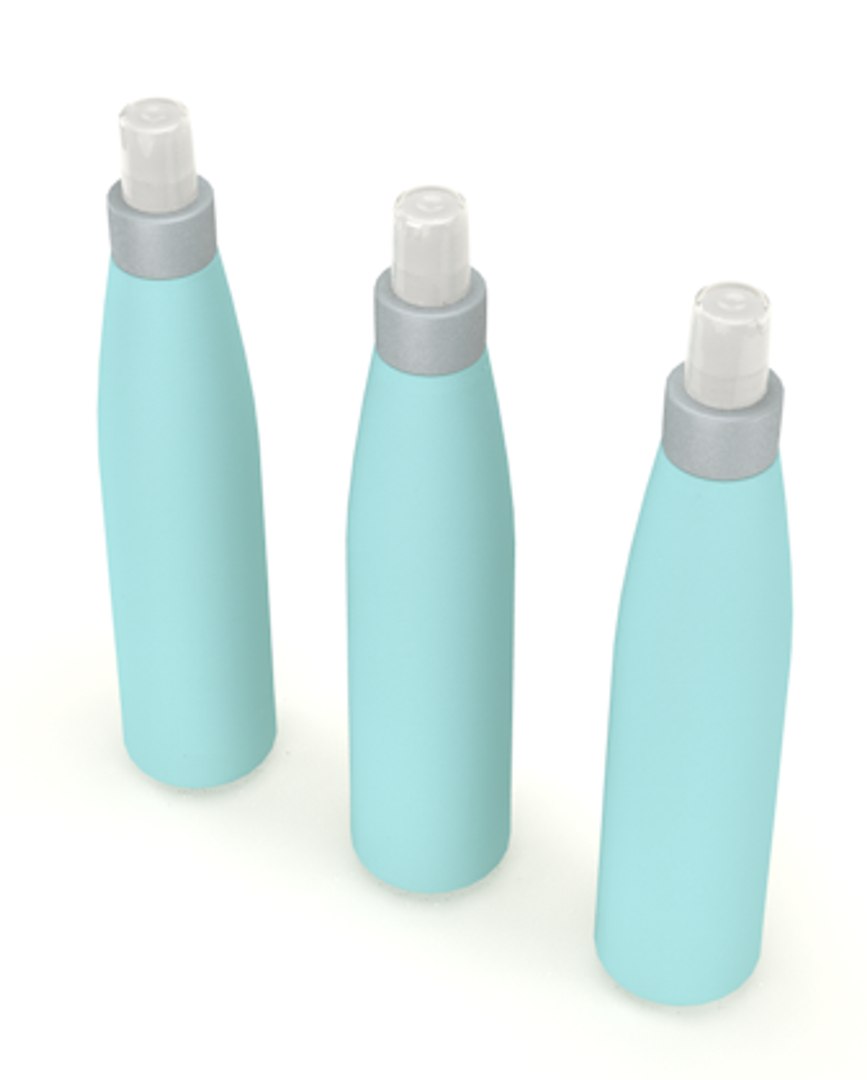 3d model spray bottle