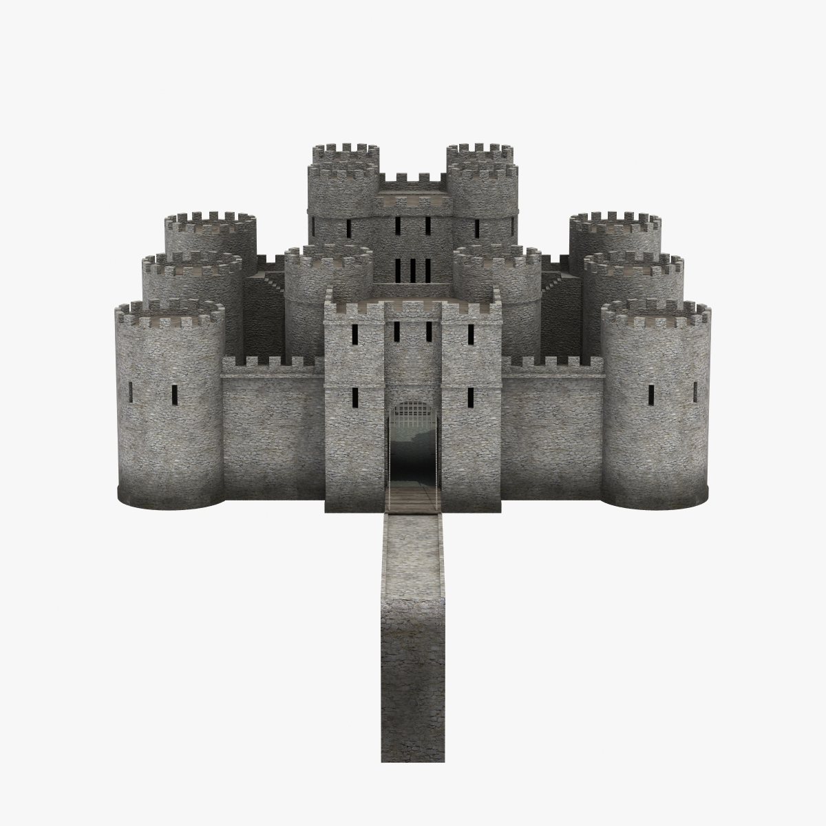 3d medieval castle