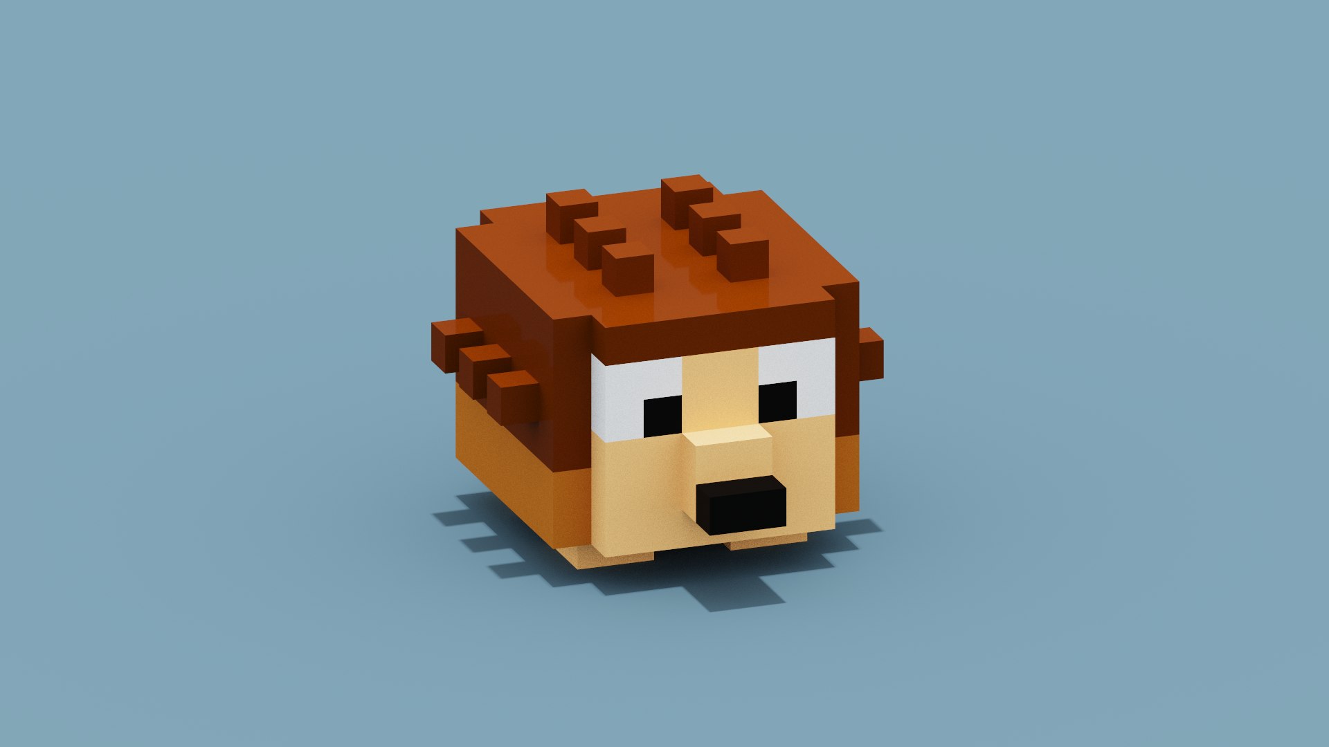 3D model Voxel Hedgehog https://p.turbosquid.com/ts-thumb/xl/SuMof0/5P/spin202206280149520001/png/1656425074/1920x1080/fit_q87/88ecaae23bbb6bf6b21038252aaa1f500962c9b9/spin202206280149520001.jpg