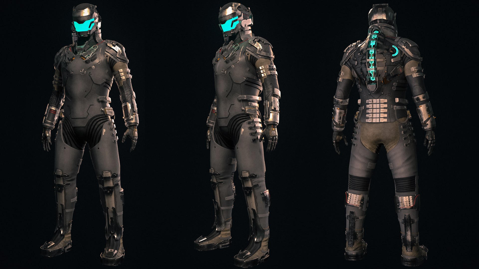 3D file Dead Space 2 rig Advanced Suit 😵・Design to download and