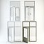 aluminium PVC door