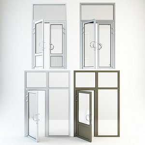 aluminium PVC door