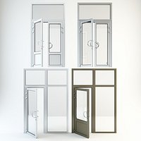 aluminium PVC door
