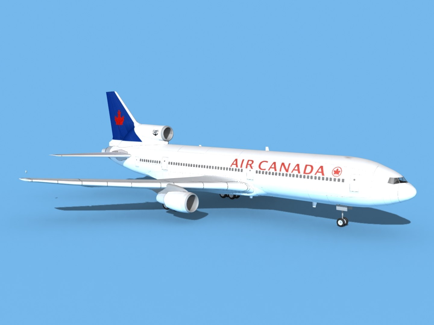 3D model lockheed l-1011-10 air - TurboSquid 1488830