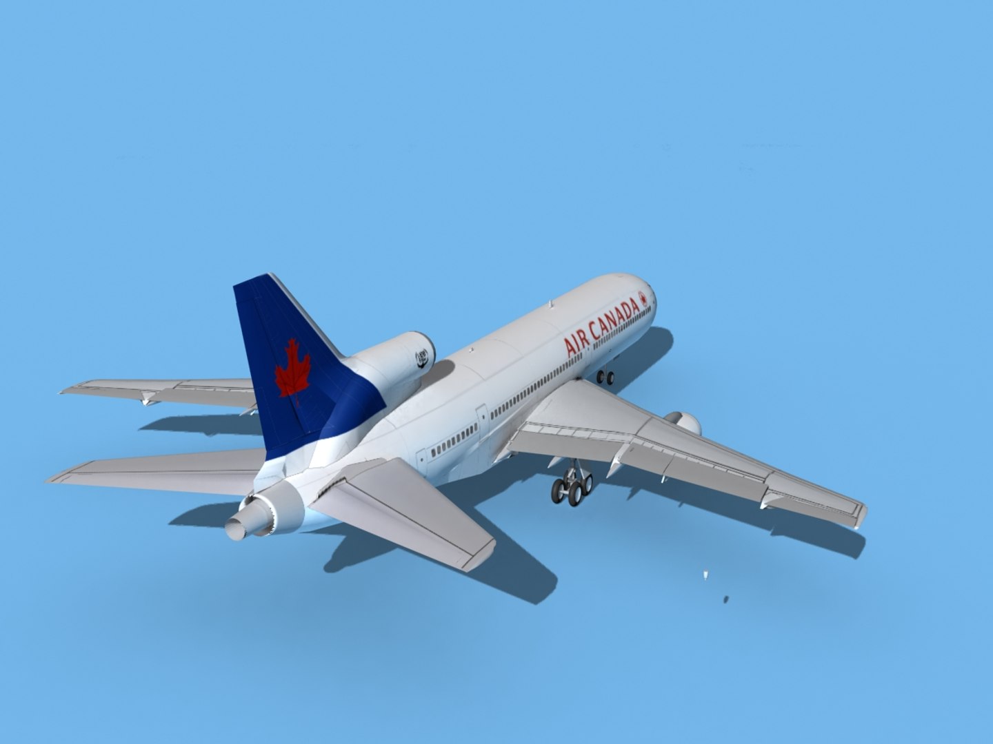 3D model lockheed l-1011-10 air - TurboSquid 1488830