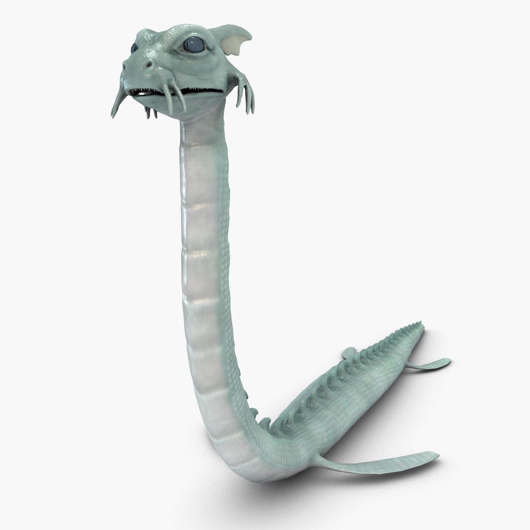 3d sea creature
