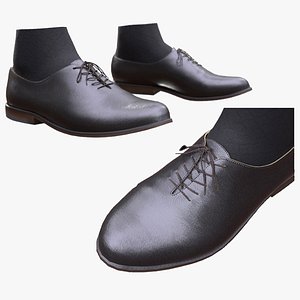 Man and Woman in Business Shoes 33 3D model