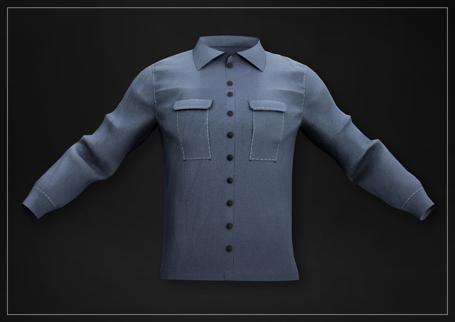 3D Long Sleeve Men Shirt - Clothing https://p.turbosquid.com/ts-thumb/xl/iKuUkJ/EK/preview2_5/jpg/1731041216/1920x1080/fit_q87/fb238fc8fc33f9bae22831439529a517a076f583/preview2_5.jpg