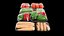 Conjunto de vegetais