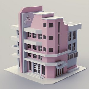 Office 01 3D model