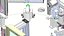 자동 공기 펌프 용접기 3D CAD 모델