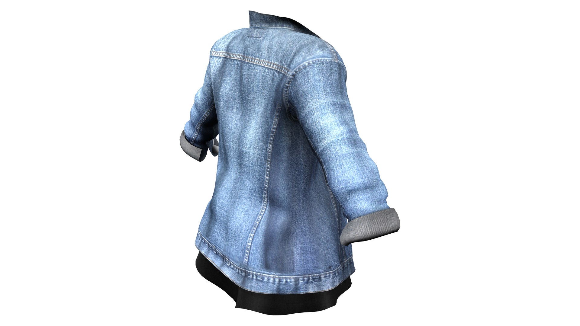 Oversize Denim Jacket With Low Flare Mini Skirt 3D model https://p.turbosquid.com/ts-thumb/xl/o43JGs/Rr/preview5/png/1669176289/1920x1080/fit_q87/d27b5d017289b5988bce4da77f391bd15de59022/preview5.jpg