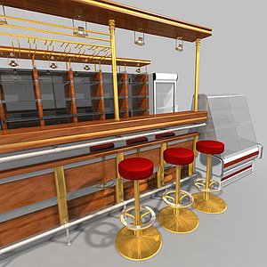 3dsmax bar restaurant