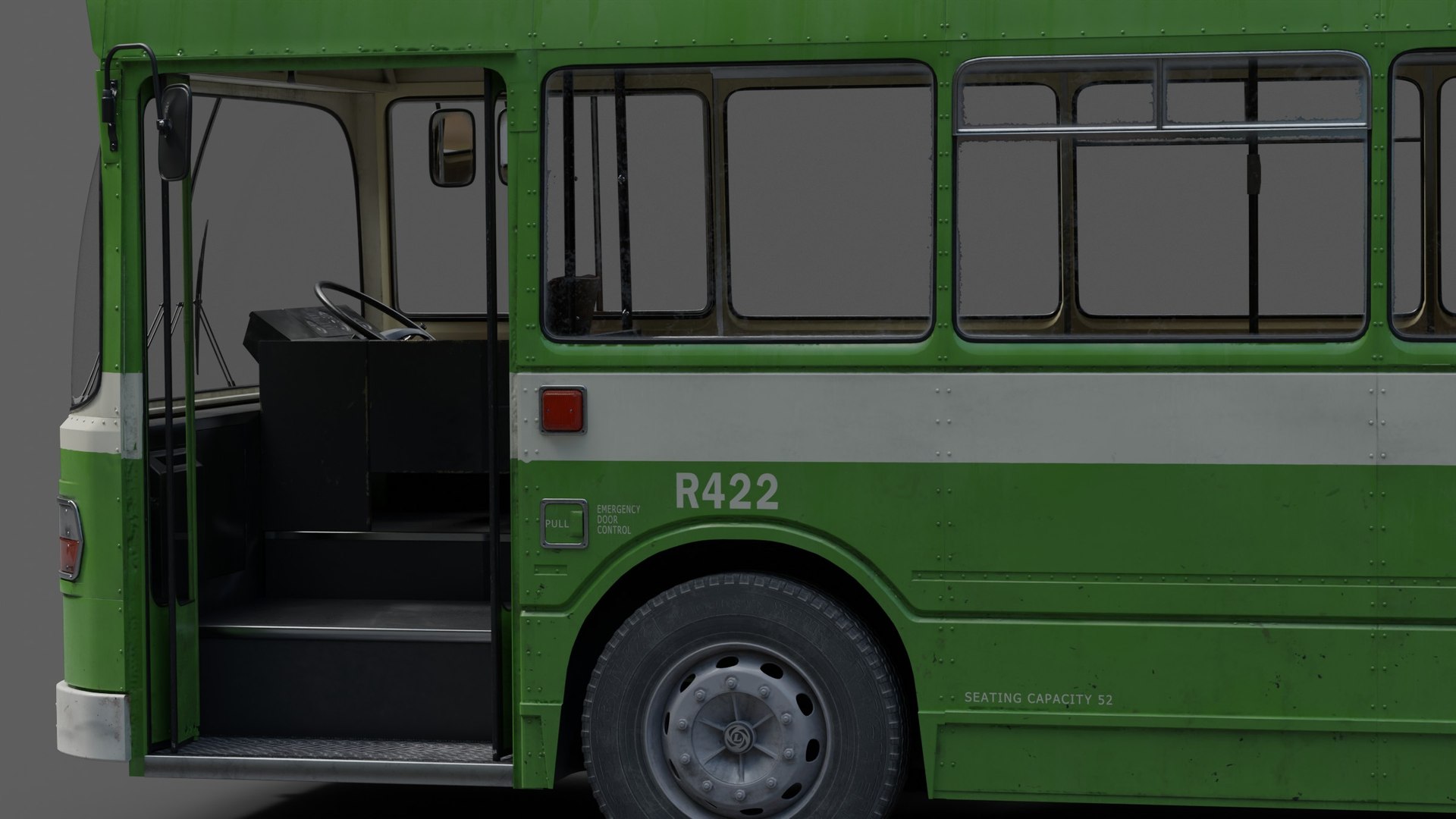 Hungarian bus Ikarus-250 Minecraft Map