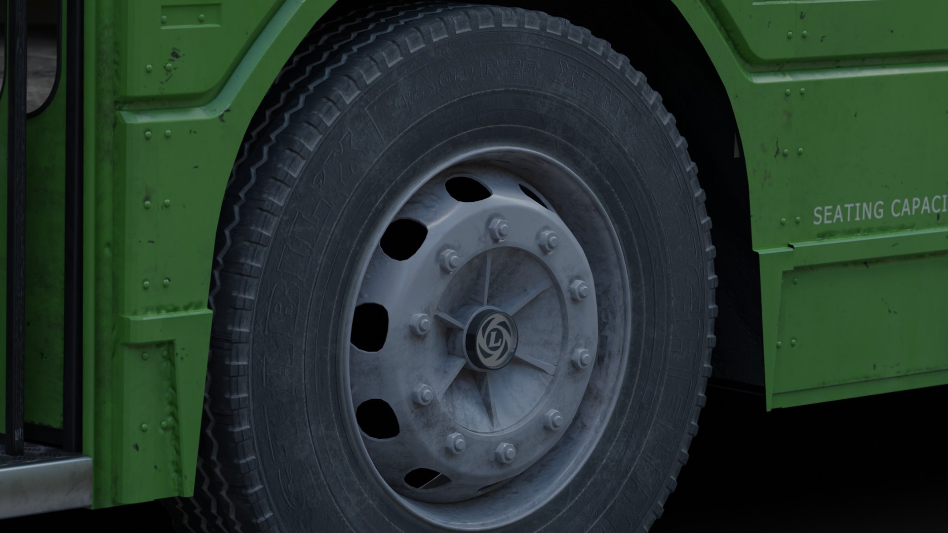 Leyland National Bus PBR 3D - TurboSquid 1955239